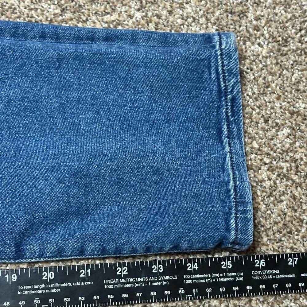 DL1961 Classic Blue Straight Leg Jeans - Picture 9 of 13